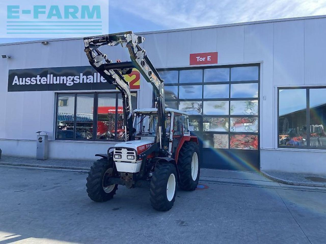 Steyr 8065 - Τρακτέρ: φωτογραφία 1 Steyr 8065 - Τρακτέρ: φωτογραφία 1