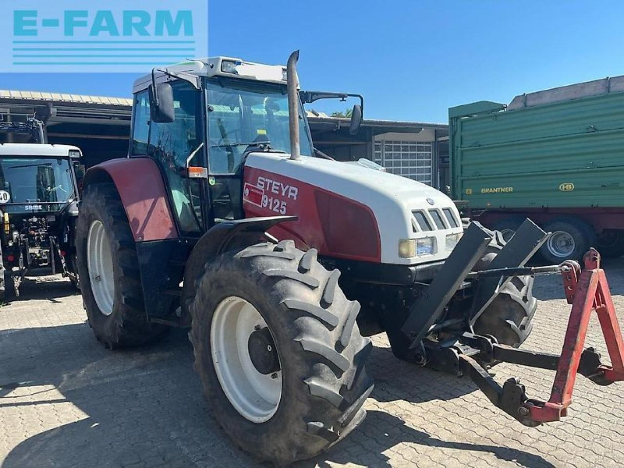 Steyr 9125 - Τρακτέρ: φωτογραφία 2 Steyr 9125 - Τρακτέρ: φωτογραφία 2