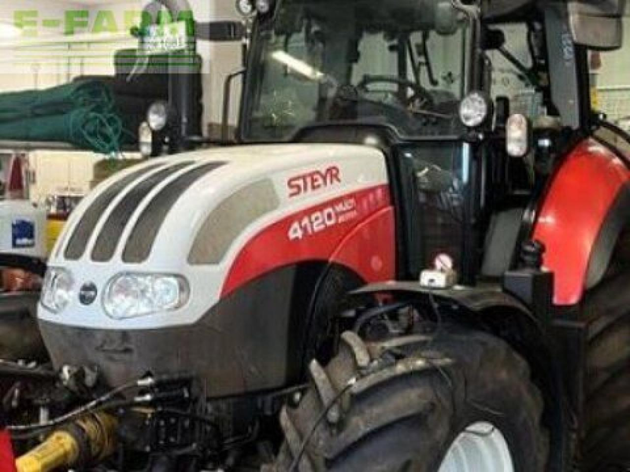 Steyr multi 4120 - Τρακτέρ: φωτογραφία 1 Steyr multi 4120 - Τρακτέρ: φωτογραφία 1