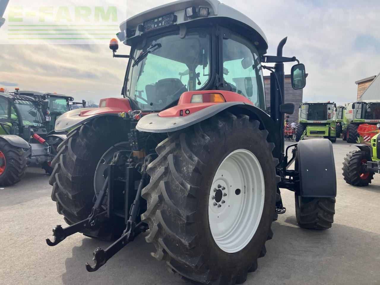 Steyr profi 4115 - Τρακτέρ: φωτογραφία 5 Steyr profi 4115 - Τρακτέρ: φωτογραφία 5