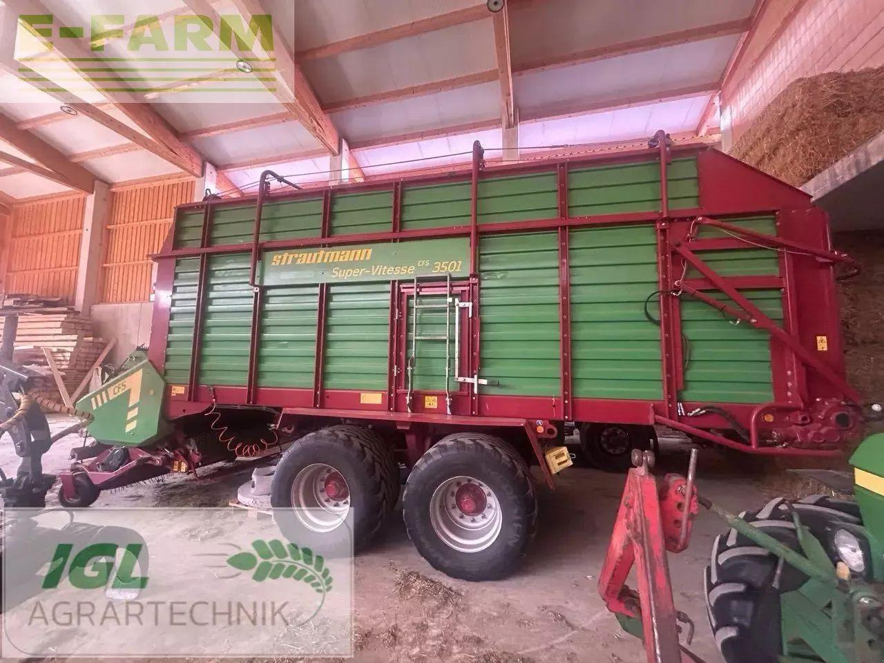 Strautmann super vitesse cfs 3501 - Βαγόνι ενσίρωσης: φωτογραφία 1 Strautmann super vitesse cfs 3501 - Βαγόνι ενσίρωσης: φωτογραφία 1