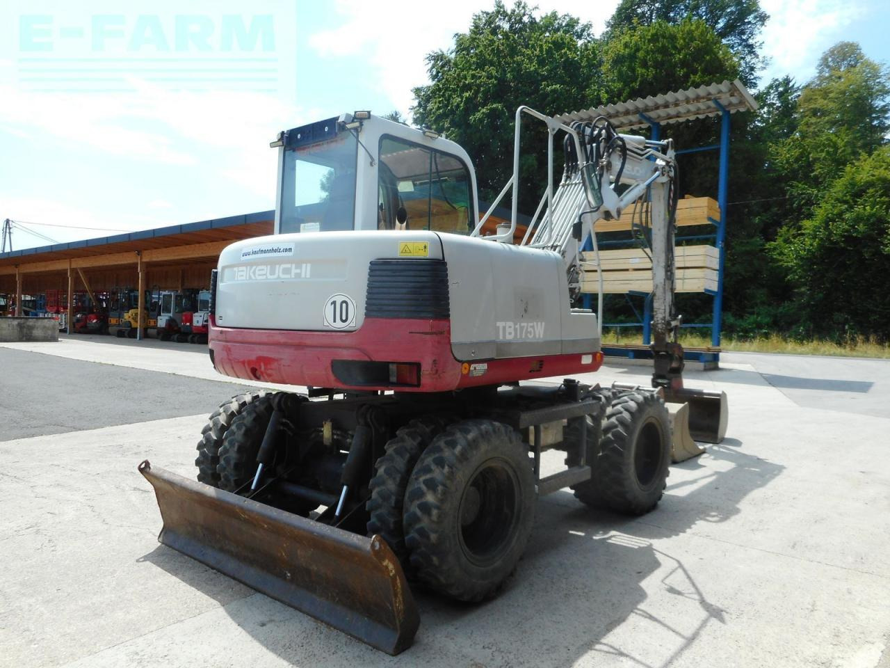 Takeuchi tb 175w mit powertilt + hydr. sw + 3 löffel - Μίνι εκσκαφέας: φωτογραφία 4 Takeuchi tb 175w mit powertilt + hydr. sw + 3 löffel - Μίνι εκσκαφέας: φωτογραφία 4