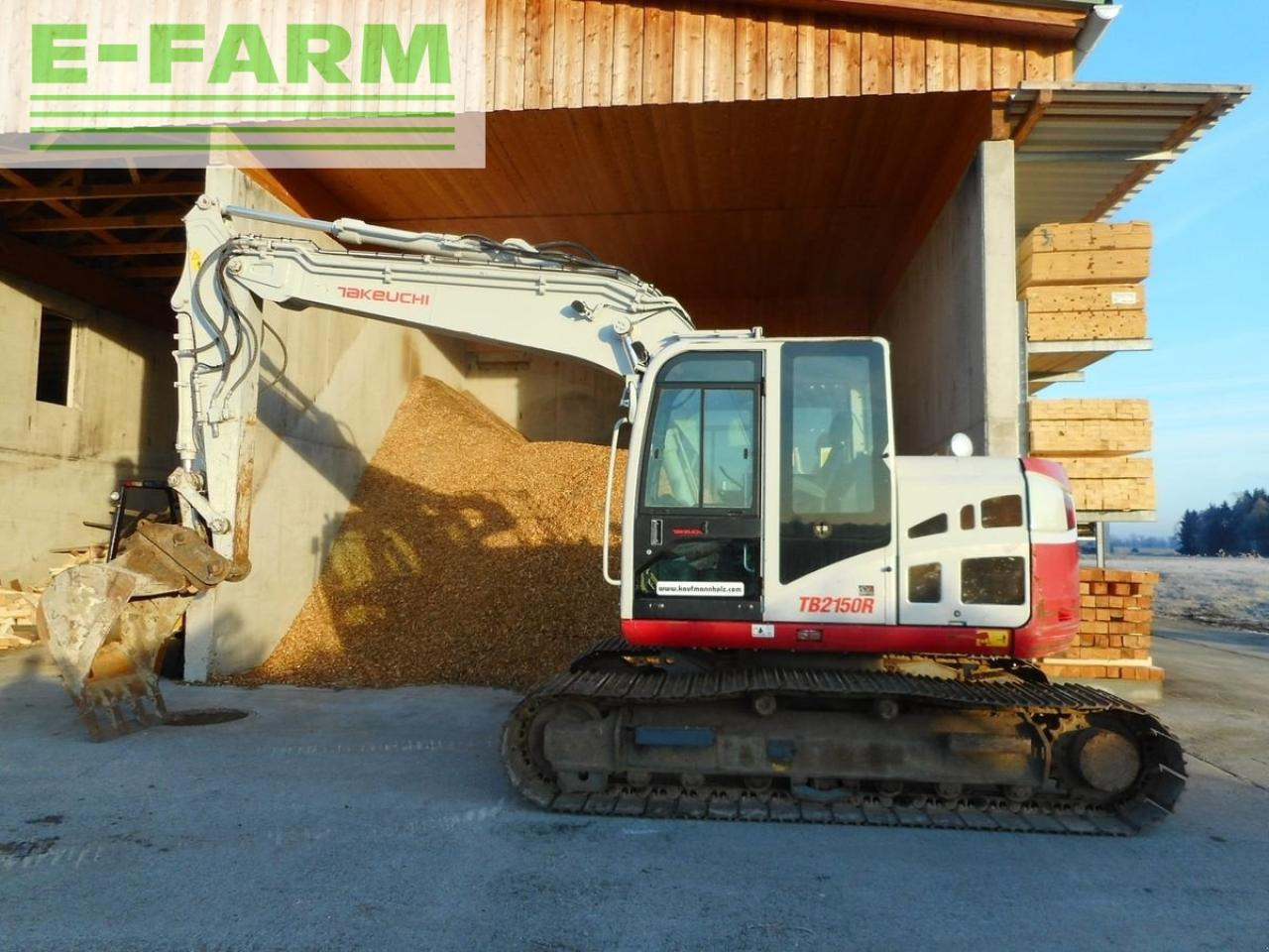 Takeuchi tb2150r ( 15.420kg ) - Ερπυστριοφόρος εκσκαφέας: φωτογραφία 1 Takeuchi tb2150r ( 15.420kg ) - Ερπυστριοφόρος εκσκαφέας: φωτογραφία 1