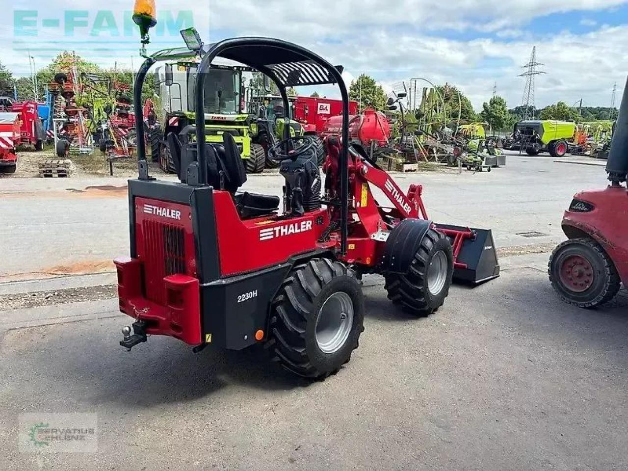 Thaler 2230 h - Ελαστιχοφόρος φορτωτής: φωτογραφία 5 Thaler 2230 h - Ελαστιχοφόρος φορτωτής: φωτογραφία 5