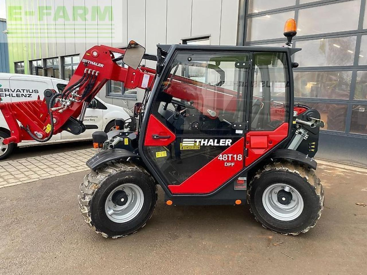 Thaler 48t18 - Τηλεσκοπικός φορτωτής: φωτογραφία 5 Thaler 48t18 - Τηλεσκοπικός φορτωτής: φωτογραφία 5