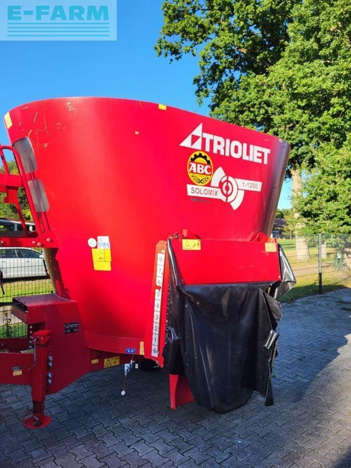 Trioliet 1-1200 silomix - Μηχανηματα κτηνοτροφιασ: φωτογραφία 1 Trioliet 1-1200 silomix - Μηχανηματα κτηνοτροφιασ: φωτογραφία 1
