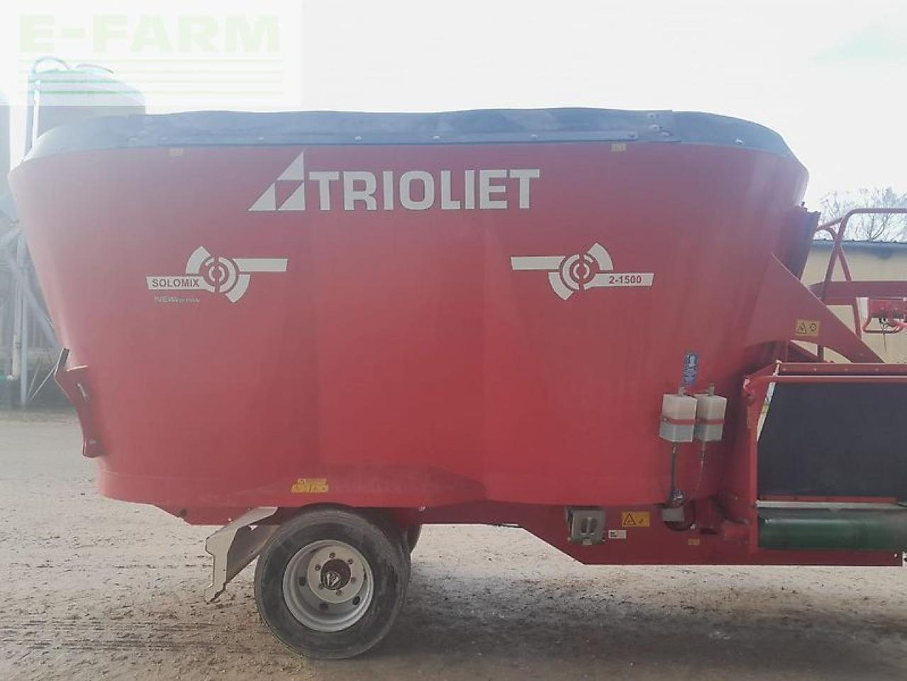 Trioliet solomix 2-1500 mit aufsatz auf 17 m³/mischwagen - Μηχανηματα κτηνοτροφιασ: φωτογραφία 5 Trioliet solomix 2-1500 mit aufsatz auf 17 m³/mischwagen - Μηχανηματα κτηνοτροφιασ: φωτογραφία 5