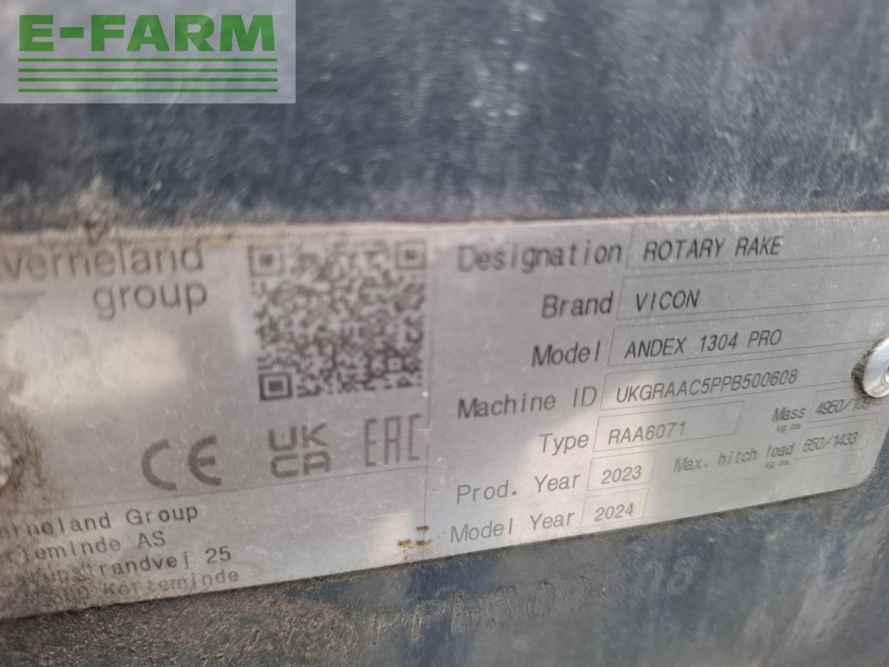 Χορτοσυλλέκτης Vicon andex 1304 pro: φωτογραφία 16