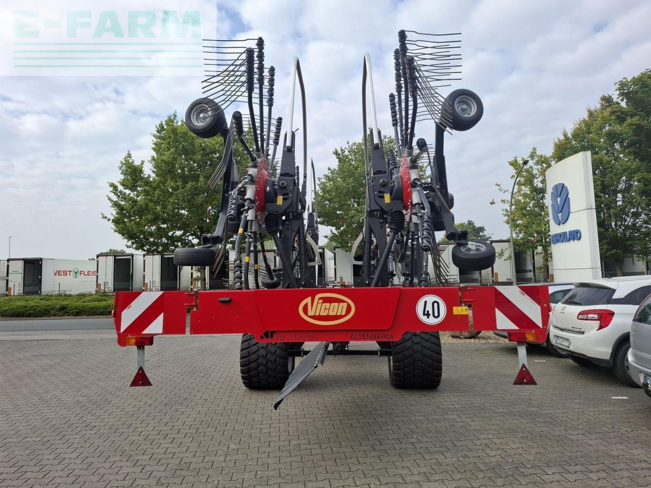 Χορτοσυλλέκτης Vicon andex 1304 pro: φωτογραφία 12