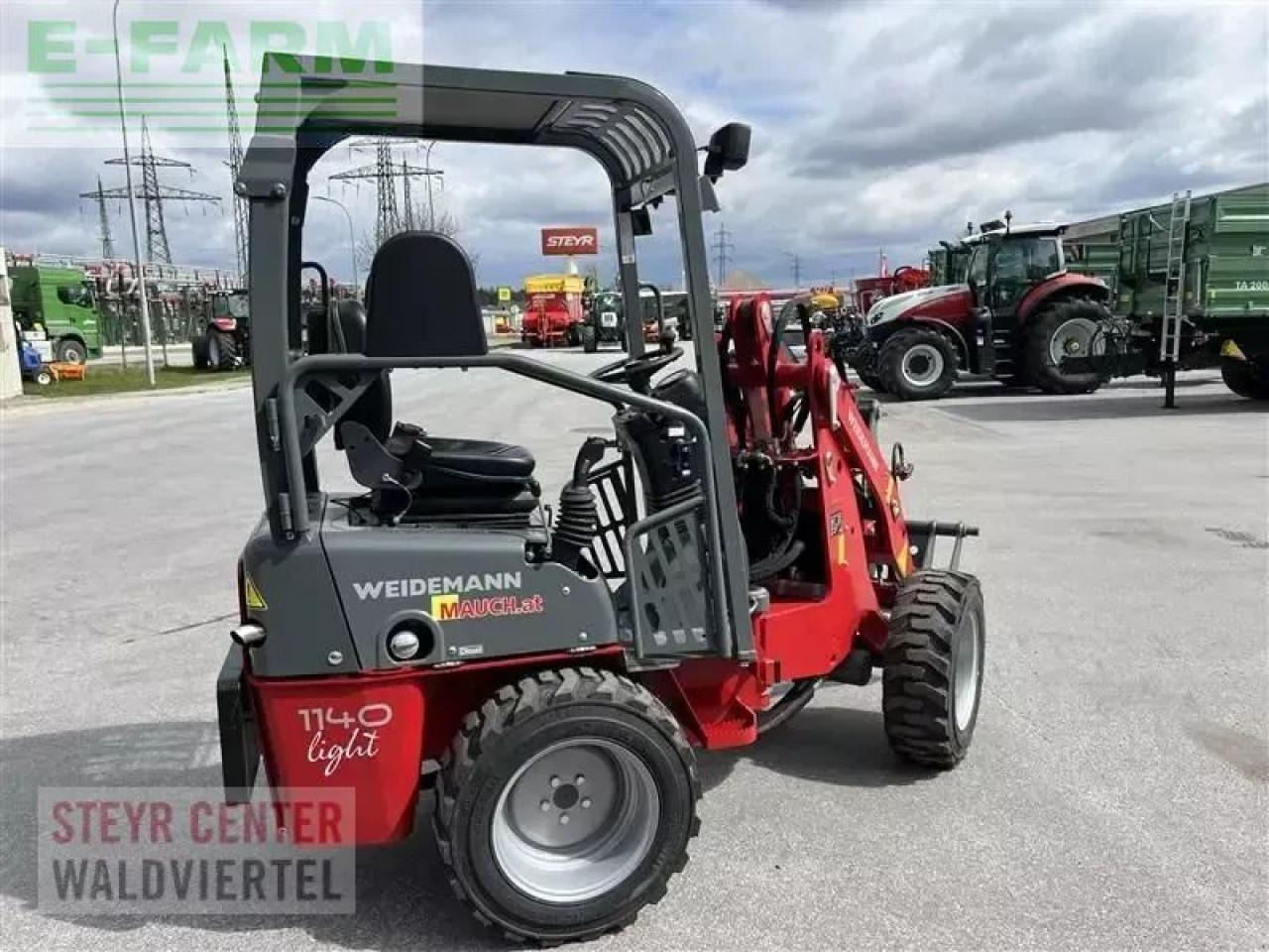Weidemann 1140 light - Ελαστιχοφόρος φορτωτής: φωτογραφία 3 Weidemann 1140 light - Ελαστιχοφόρος φορτωτής: φωτογραφία 3