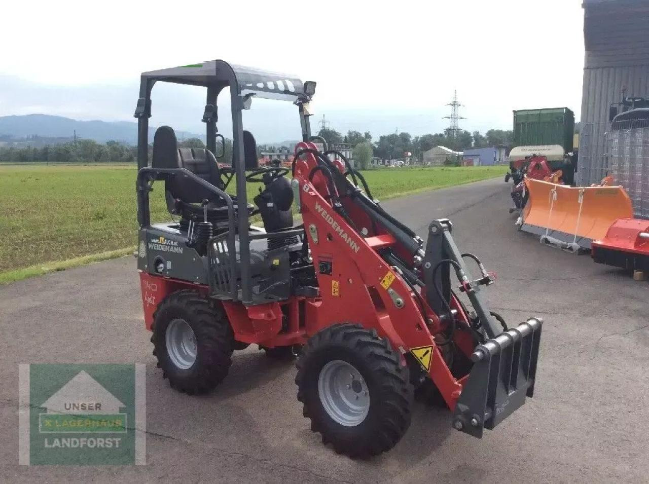 Weidemann 1140 light - Ελαστιχοφόρος φορτωτής: φωτογραφία 3 Weidemann 1140 light - Ελαστιχοφόρος φορτωτής: φωτογραφία 3