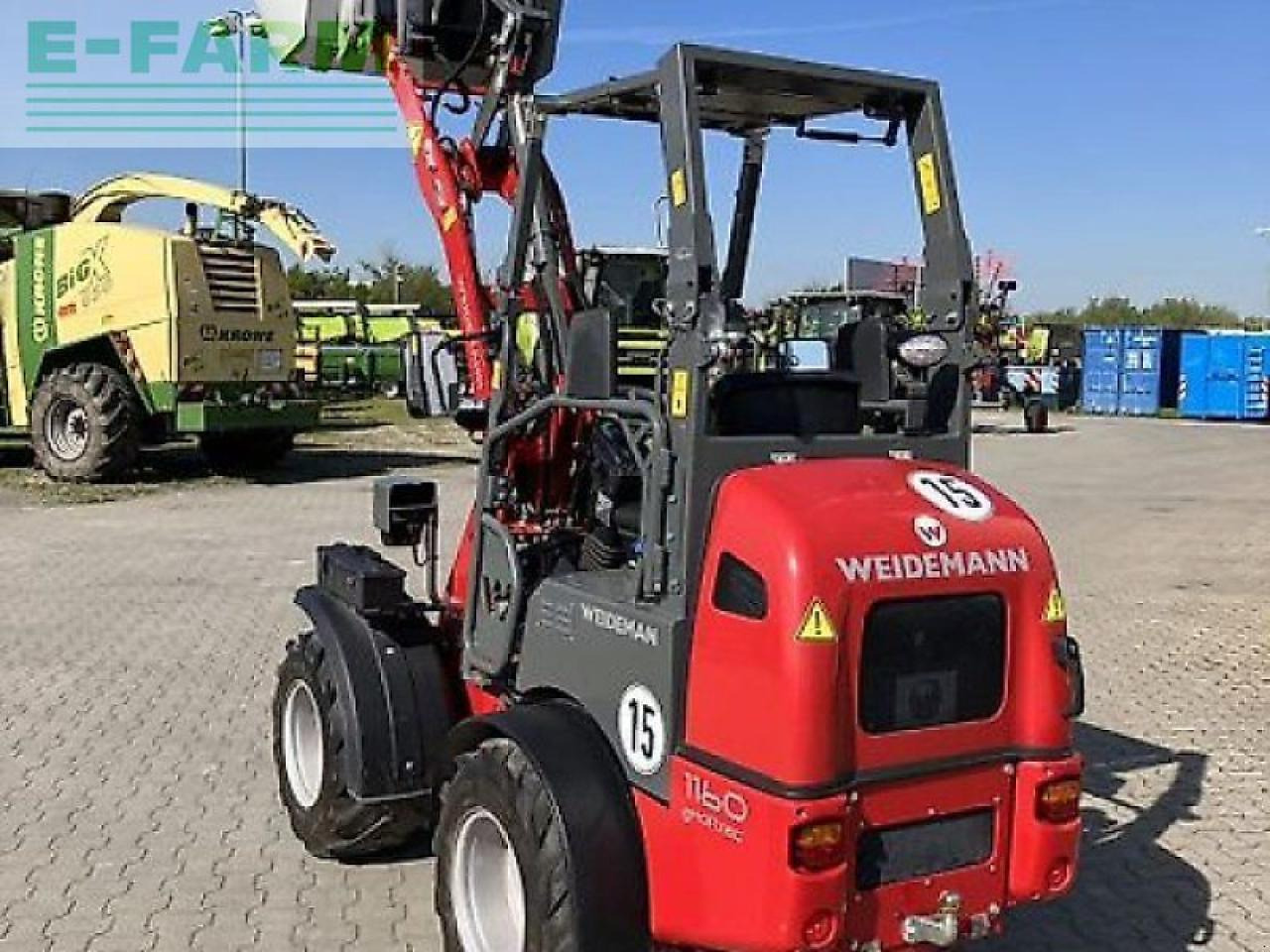 Weidemann 1160 ehoftrac - Μίνι εκσκαφέας: φωτογραφία 2 Weidemann 1160 ehoftrac - Μίνι εκσκαφέας: φωτογραφία 2