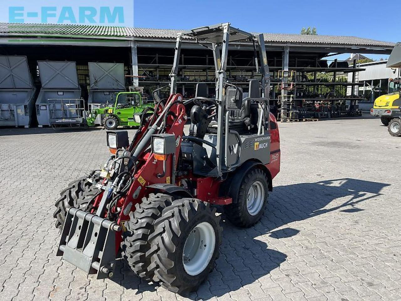 Weidemann 1160e mit 350h, klappdach, straßenzulassung - Μίνι εκσκαφέας: φωτογραφία 2 Weidemann 1160e mit 350h, klappdach, straßenzulassung - Μίνι εκσκαφέας: φωτογραφία 2