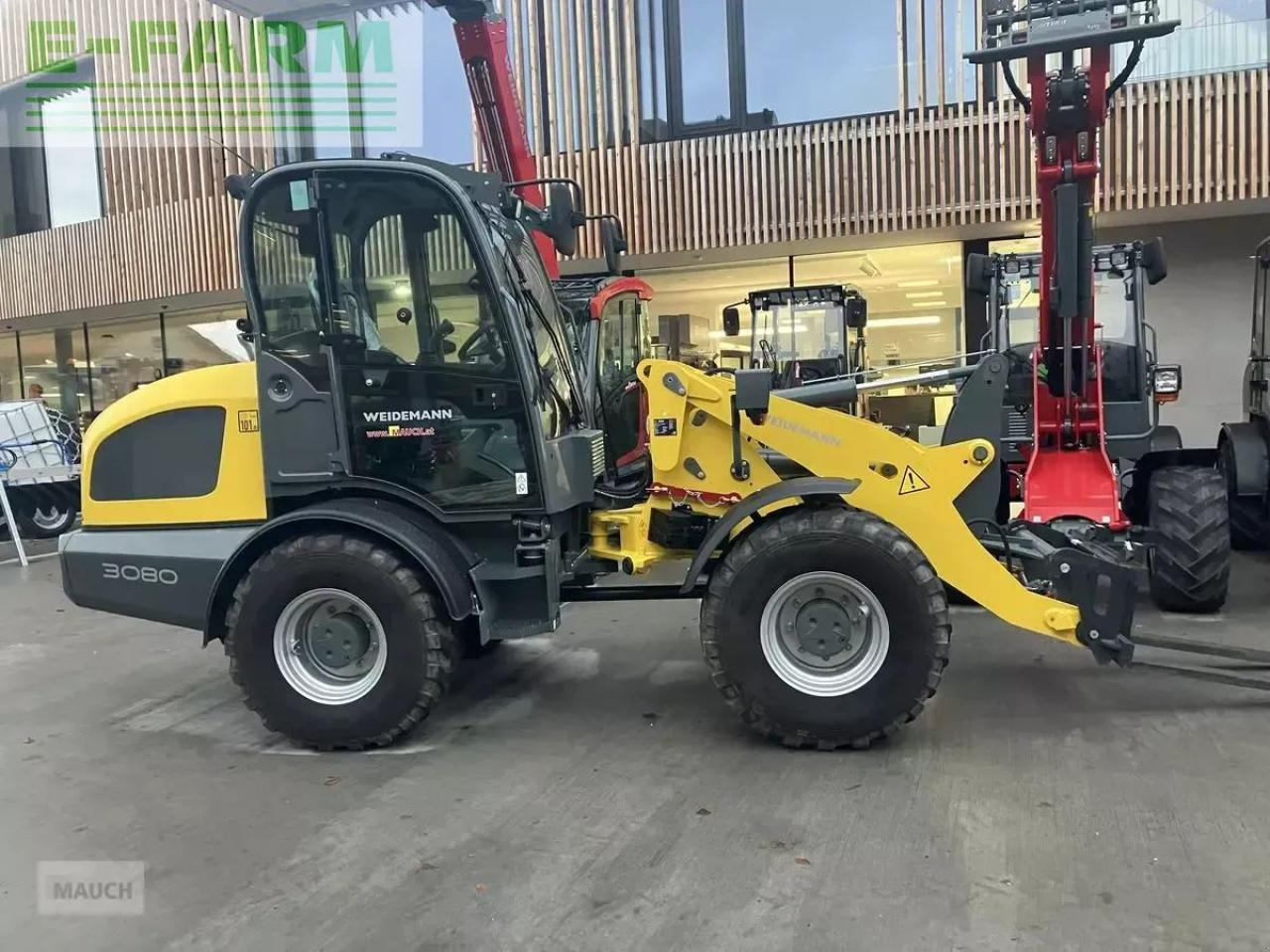 Weidemann 3080 radlader prompt verfügbar - Ελαστιχοφόρος φορτωτής: φωτογραφία 1 Weidemann 3080 radlader prompt verfügbar - Ελαστιχοφόρος φορτωτής: φωτογραφία 1