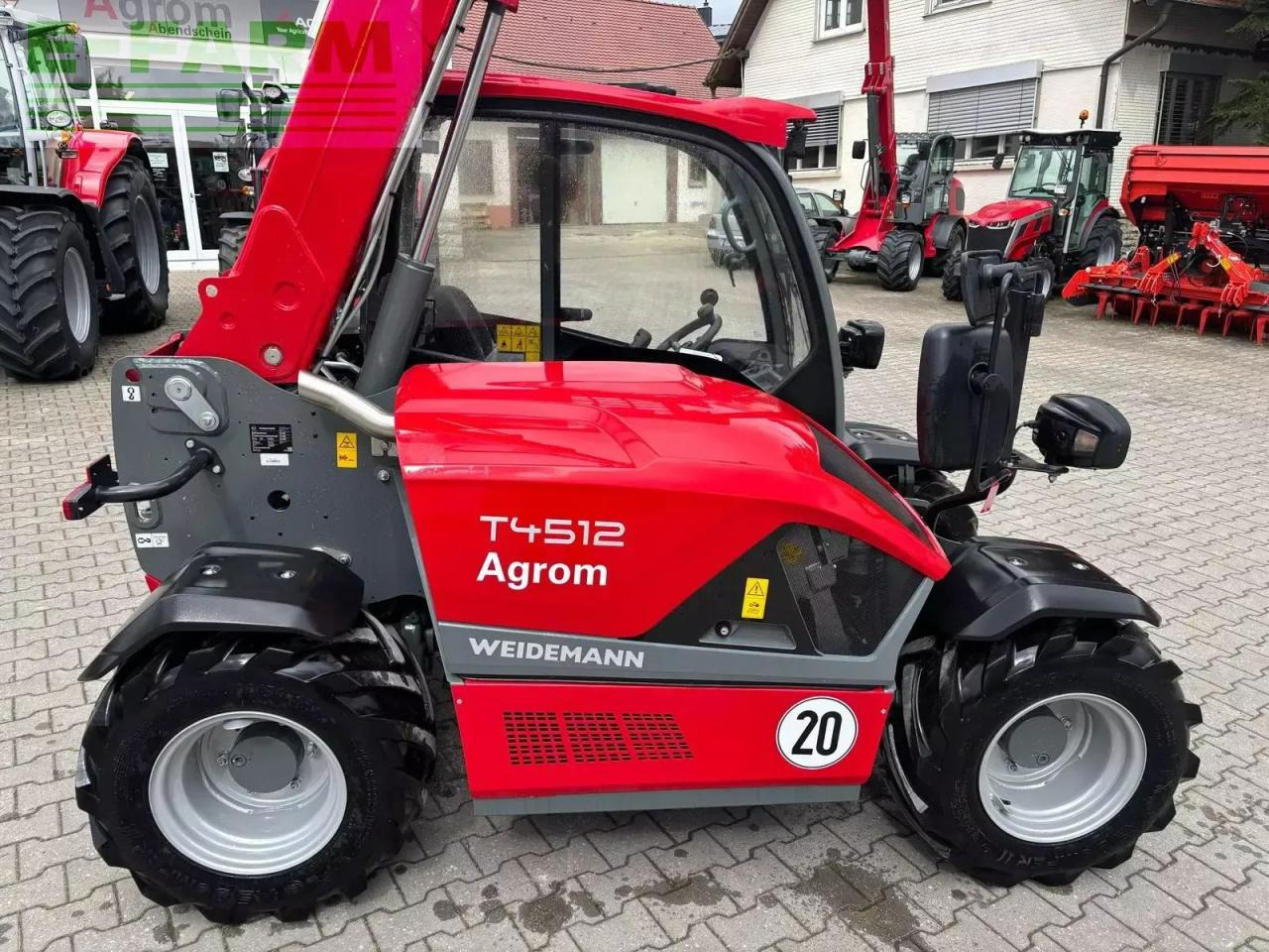 Weidemann t 4512 - Τηλεσκοπικός φορτωτής: φωτογραφία 5 Weidemann t 4512 - Τηλεσκοπικός φορτωτής: φωτογραφία 5