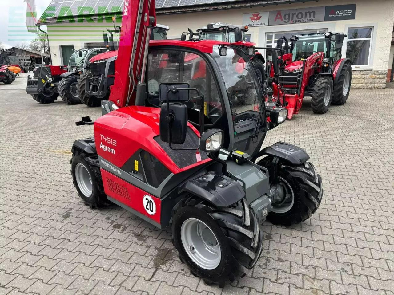 Weidemann t 4512 - Τηλεσκοπικός φορτωτής: φωτογραφία 1 Weidemann t 4512 - Τηλεσκοπικός φορτωτής: φωτογραφία 1