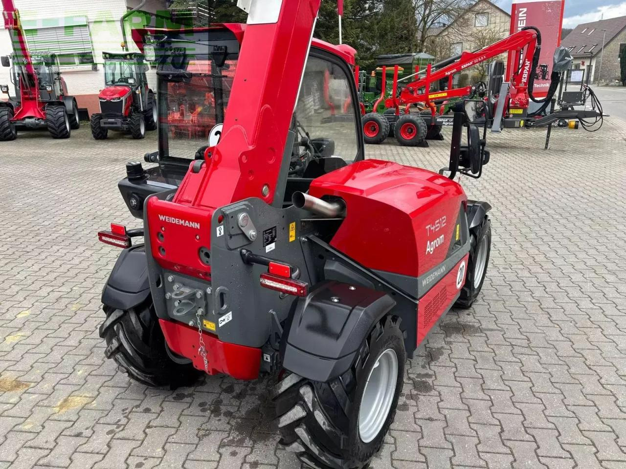 Weidemann t 4512 - Τηλεσκοπικός φορτωτής: φωτογραφία 3 Weidemann t 4512 - Τηλεσκοπικός φορτωτής: φωτογραφία 3