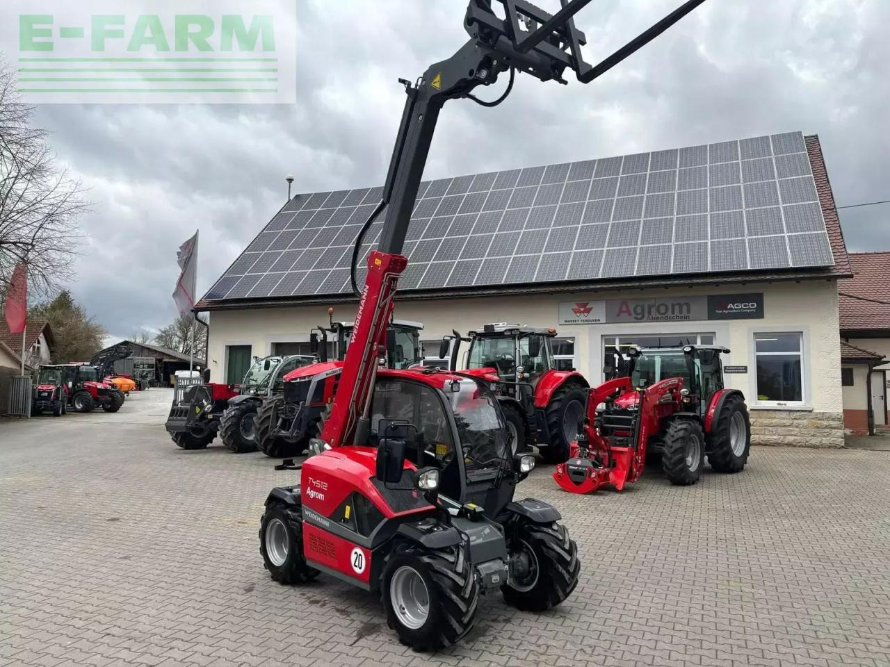 Weidemann t 4512 - Τηλεσκοπικός φορτωτής: φωτογραφία 2 Weidemann t 4512 - Τηλεσκοπικός φορτωτής: φωτογραφία 2