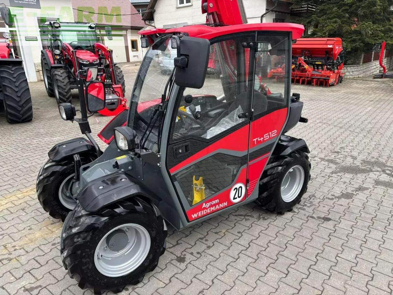 Weidemann t 4512 - Τηλεσκοπικός φορτωτής: φωτογραφία 4 Weidemann t 4512 - Τηλεσκοπικός φορτωτής: φωτογραφία 4