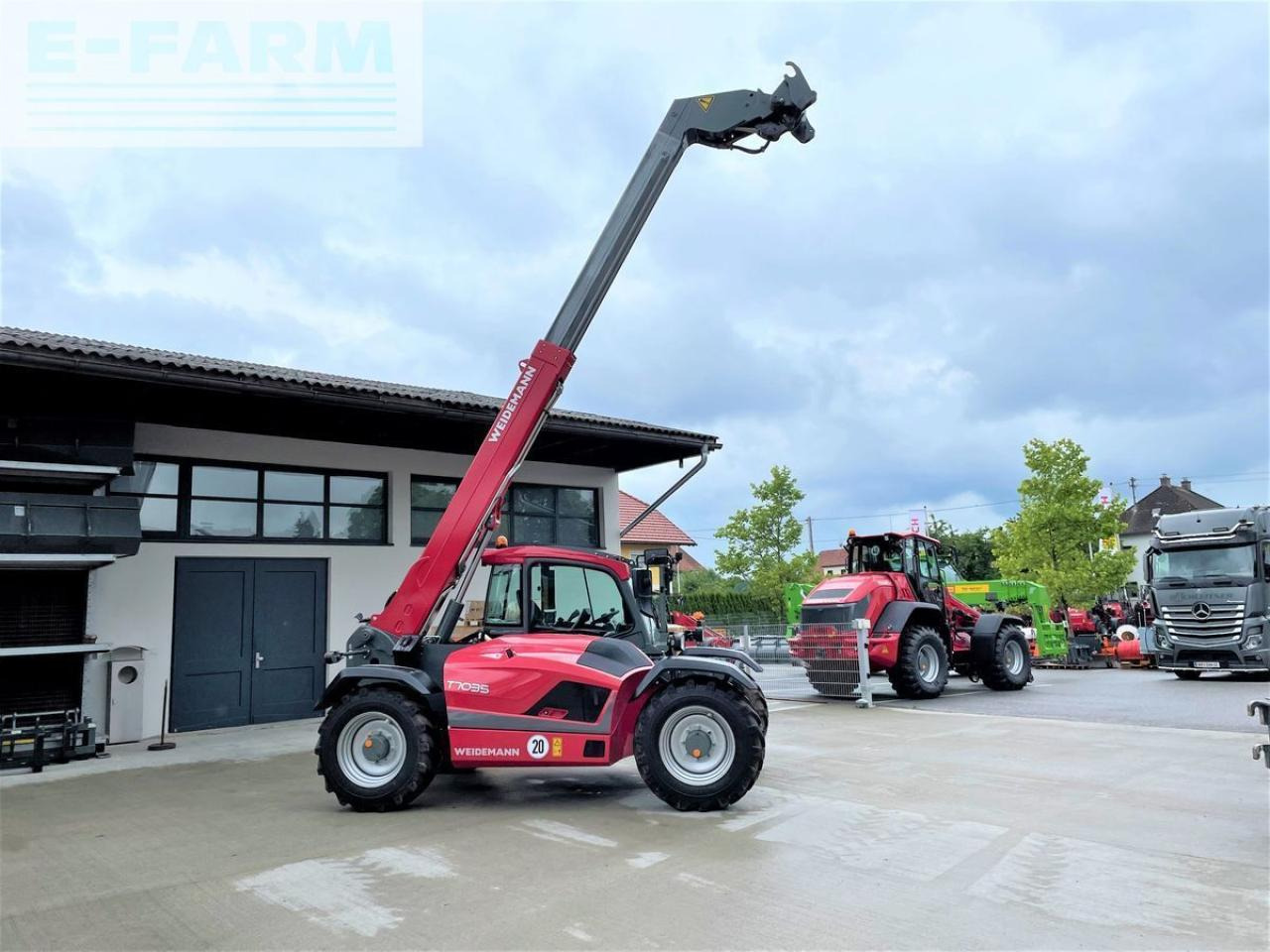 Weidemann t7035 teleskoplader vorführgerät - Τηλεσκοπικός φορτωτής: φωτογραφία 1 Weidemann t7035 teleskoplader vorführgerät - Τηλεσκοπικός φορτωτής: φωτογραφία 1