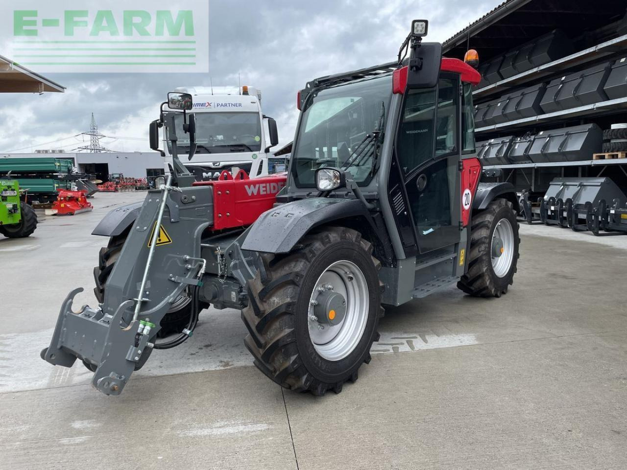 Weidemann t7035 teleskoplader vorführgerät - Τηλεσκοπικός φορτωτής: φωτογραφία 2 Weidemann t7035 teleskoplader vorführgerät - Τηλεσκοπικός φορτωτής: φωτογραφία 2