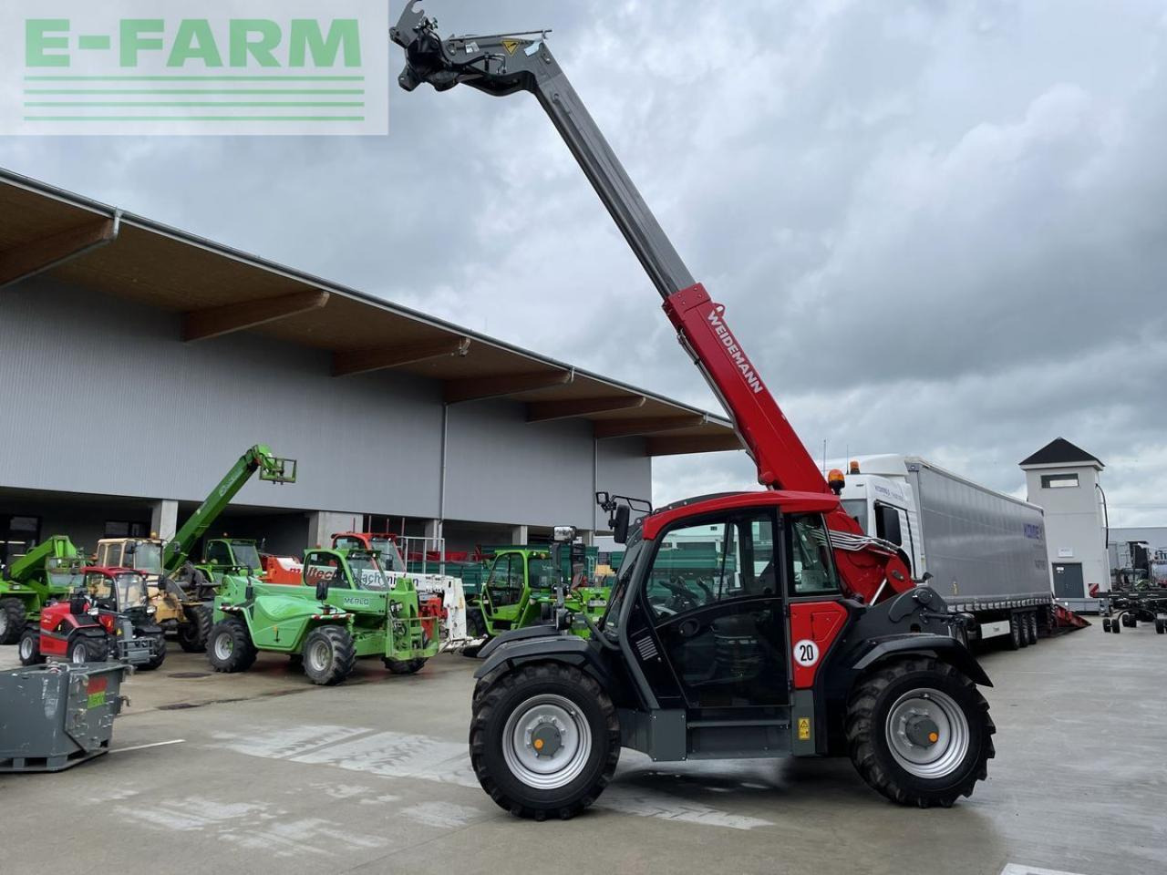 Weidemann t7035 teleskoplader vorführgerät - Τηλεσκοπικός φορτωτής: φωτογραφία 4 Weidemann t7035 teleskoplader vorführgerät - Τηλεσκοπικός φορτωτής: φωτογραφία 4