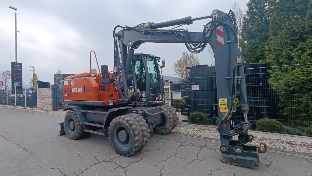 Τροχοφόρος εκσκαφέας Atlas 160 W, Schnellwechsler OQ 70/55, Straßenzulassung: φωτογραφία 6 Τροχοφόρος εκσκαφέας Atlas 160 W, Schnellwechsler OQ 70/55, Straßenzulassung: φωτογραφία 6