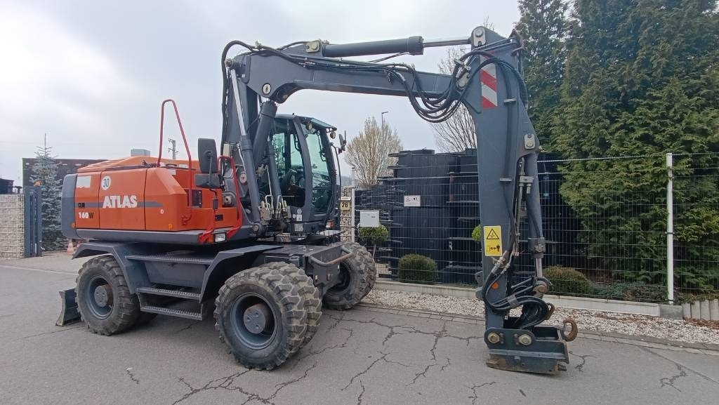 Τροχοφόρος εκσκαφέας Atlas 160 W, Schnellwechsler OQ 70/55, Straßenzulassung: φωτογραφία 24 Τροχοφόρος εκσκαφέας Atlas 160 W, Schnellwechsler OQ 70/55, Straßenzulassung: φωτογραφία 24