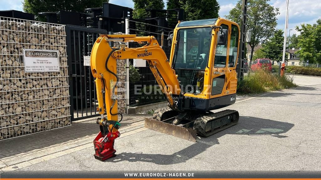 Hyundai Minibagger Robex 16.9, Powertilt, Schnellw. MS 01 - Μίνι εκσκαφέας: φωτογραφία 2 Hyundai Minibagger Robex 16.9, Powertilt, Schnellw. MS 01 - Μίνι εκσκαφέας: φωτογραφία 2