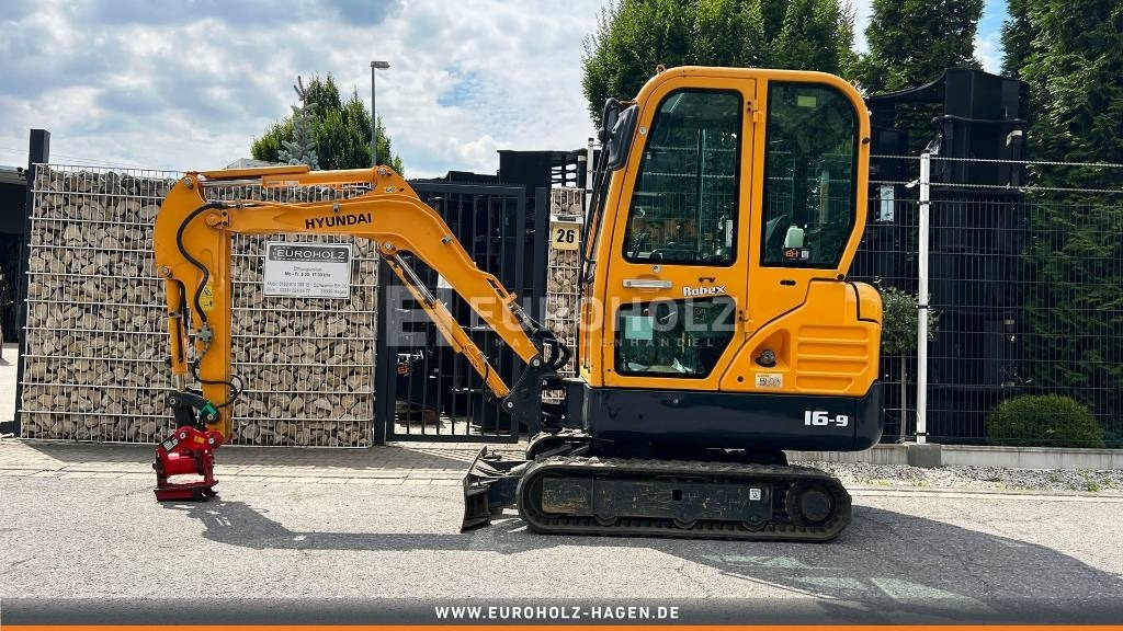 Hyundai Minibagger Robex 16.9, Powertilt, Schnellw. MS 01 - Μίνι εκσκαφέας: φωτογραφία 1 Hyundai Minibagger Robex 16.9, Powertilt, Schnellw. MS 01 - Μίνι εκσκαφέας: φωτογραφία 1