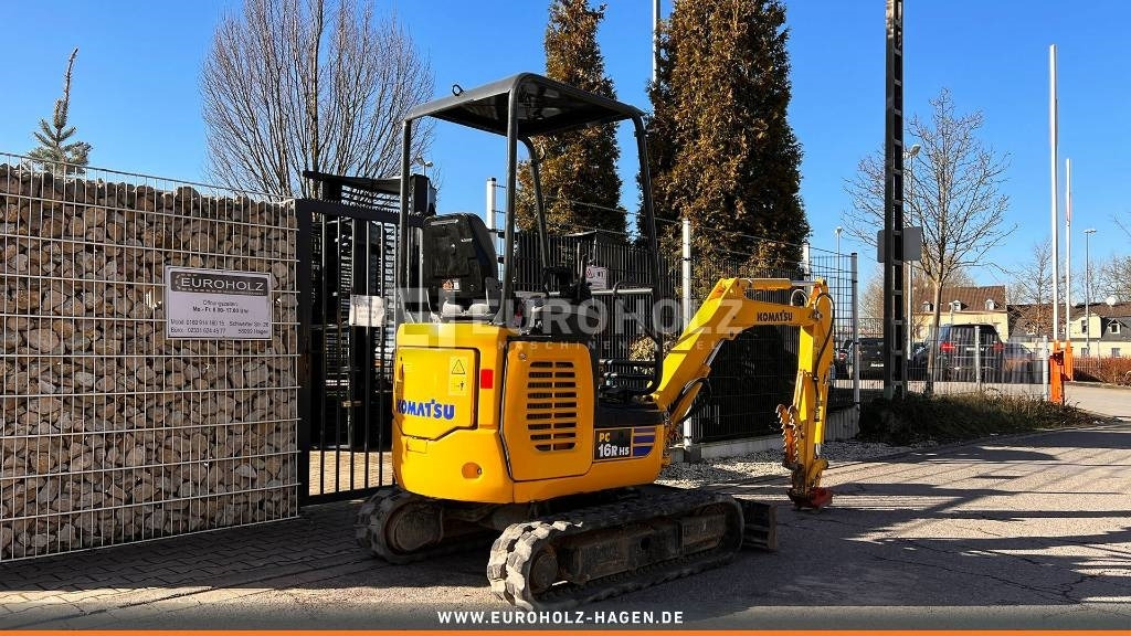 Komatsu Minibagger PC 16 R-3HS, Schnellwechsler MS01 - Μίνι εκσκαφέας: φωτογραφία 4 Komatsu Minibagger PC 16 R-3HS, Schnellwechsler MS01 - Μίνι εκσκαφέας: φωτογραφία 4