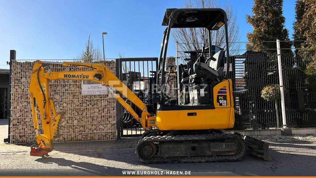 Komatsu Minibagger PC 16 R-3HS, Schnellwechsler MS01 - Μίνι εκσκαφέας: φωτογραφία 2 Komatsu Minibagger PC 16 R-3HS, Schnellwechsler MS01 - Μίνι εκσκαφέας: φωτογραφία 2