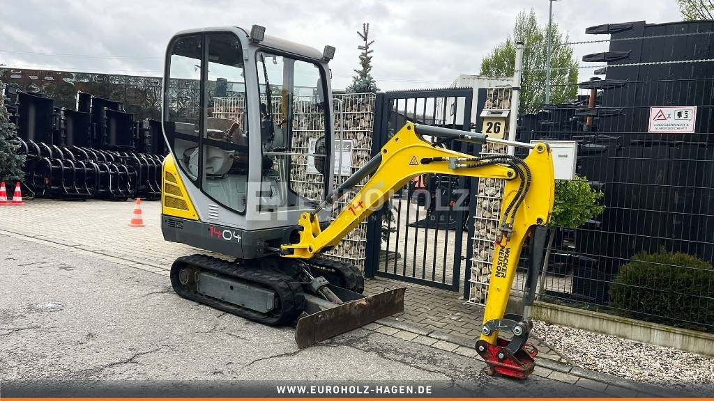 Μίνι εκσκαφέας Wacker Neuson 1404 Minibagger, Schnellwechsler MS01, Knickmatik: φωτογραφία 7