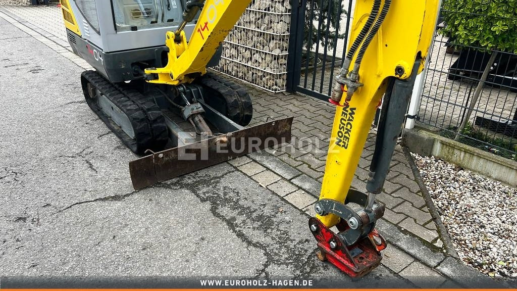 Μίνι εκσκαφέας Wacker Neuson 1404 Minibagger, Schnellwechsler MS01, Knickmatik: φωτογραφία 8