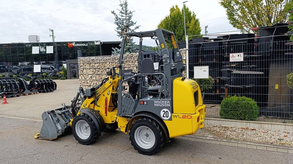 Ελαστιχοφόρος φορτωτής Wacker Neuson Radlader WL 20, Allrad, Klappschaufel, nur 215 Bh: φωτογραφία 22