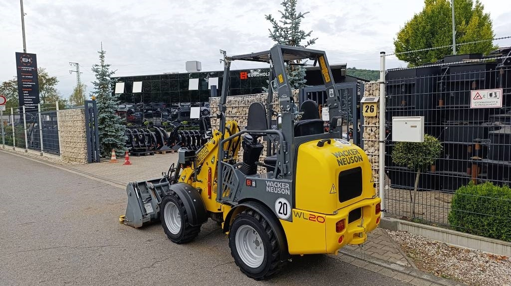 Ελαστιχοφόρος φορτωτής Wacker Neuson Radlader WL 20, Allrad, Klappschaufel, nur 215 Bh: φωτογραφία 23