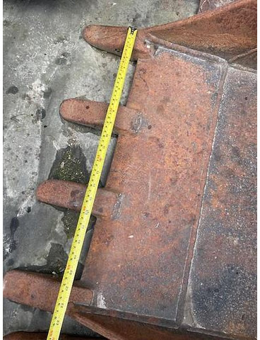 Big Tieflöffel 55 cm Arbeitsbreite und Zähnen - Κουβας: φωτογραφία 4 Big Tieflöffel 55 cm Arbeitsbreite und Zähnen - Κουβας: φωτογραφία 4