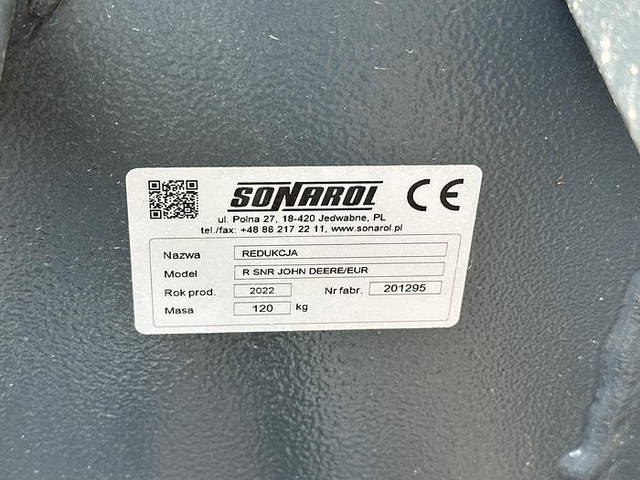 Sonarol John Deere Adapter pass. zu Euro Aufnahme - Παρελκόμενα: φωτογραφία 3 Sonarol John Deere Adapter pass. zu Euro Aufnahme - Παρελκόμενα: φωτογραφία 3