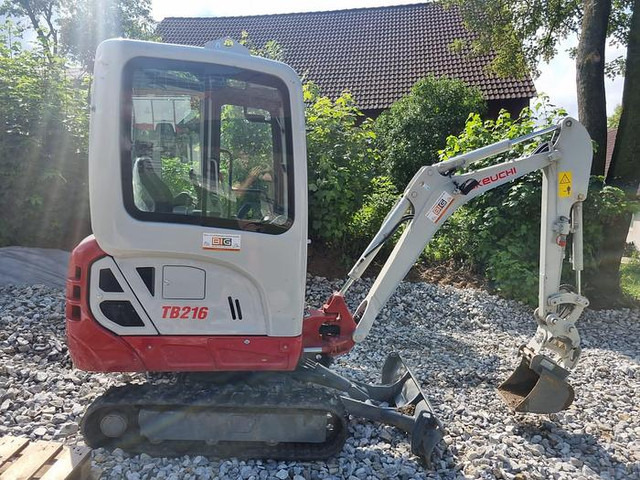Takeuchi TB216 Minibagger - Μίνι εκσκαφέας: φωτογραφία 2 Takeuchi TB216 Minibagger - Μίνι εκσκαφέας: φωτογραφία 2