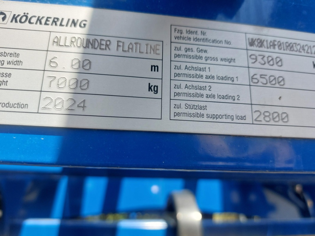 Köckerling Allrounder Flateline 600 - Καλλιεργητής: φωτογραφία 1 Köckerling Allrounder Flateline 600 - Καλλιεργητής: φωτογραφία 1