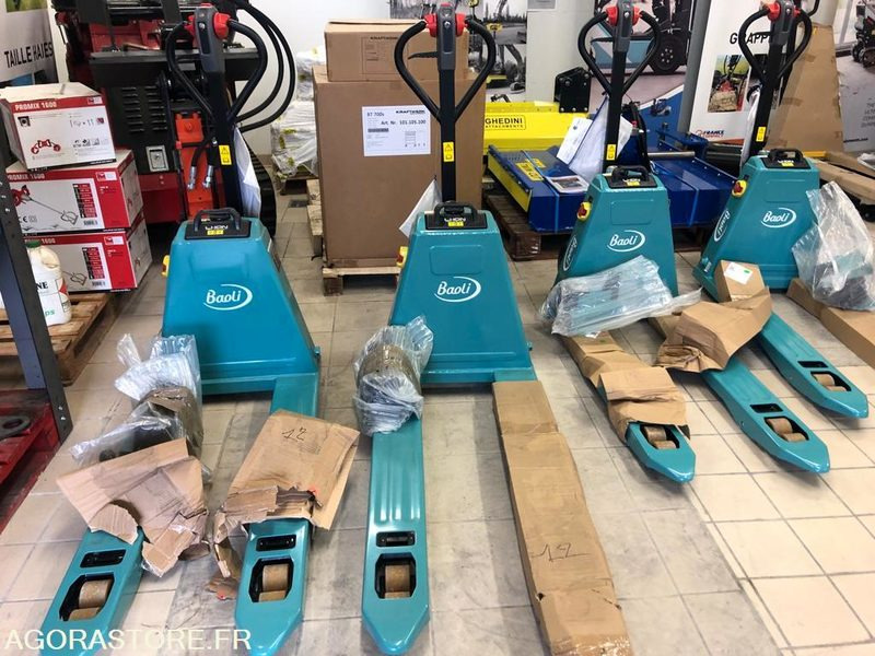 1 Transpalette Electrique 1500 Kg BAOLI - NEUF - Εξοπλισμού κατασκευών: φωτογραφία 4 1 Transpalette Electrique 1500 Kg BAOLI - NEUF - Εξοπλισμού κατασκευών: φωτογραφία 4