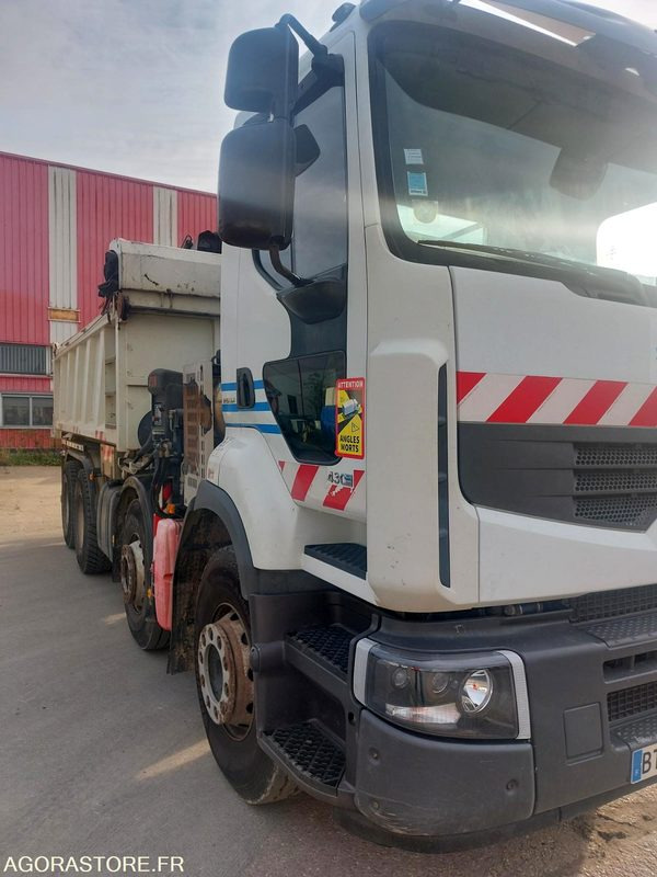Φορτηγό 8*4 BIBENNE GRUE - RENAULT PREMIUM LANDER 430.32 - 431649 KMS: φωτογραφία 14 Φορτηγό 8*4 BIBENNE GRUE - RENAULT PREMIUM LANDER 430.32 - 431649 KMS: φωτογραφία 14