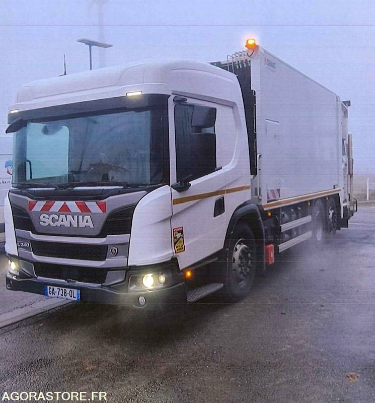 BOM SCANIA L340 71926 kms 2021 GNV - Απορριμματοφόρο: φωτογραφία 3 BOM SCANIA L340 71926 kms 2021 GNV - Απορριμματοφόρο: φωτογραφία 3