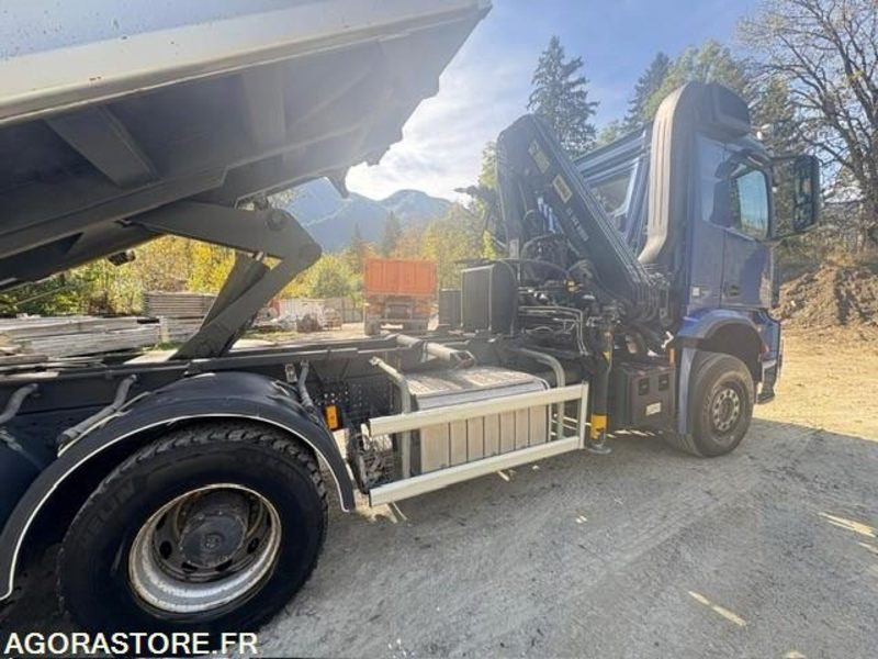 CAMION 6X4 TRI-BENNE +GRUE MERCEDES AROCS 2640 2014 190 000 KM - Φορτηγό: φωτογραφία 3 CAMION 6X4 TRI-BENNE +GRUE MERCEDES AROCS 2640 2014 190 000 KM - Φορτηγό: φωτογραφία 3