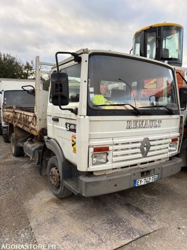 CAMION BENNE RENAULT S135 MIDLINER 1995 204000 KM - Φορτηγό ανατρεπόμενο: φωτογραφία 1 CAMION BENNE RENAULT S135 MIDLINER 1995 204000 KM - Φορτηγό ανατρεπόμενο: φωτογραφία 1
