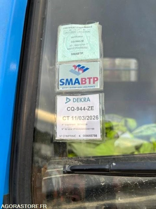 CAMION BENNE (TRI-BENNE) RENAULT S120 MIDLINER 1991 221000 KM - Φορτηγό ανατρεπόμενο: φωτογραφία 5 CAMION BENNE (TRI-BENNE) RENAULT S120 MIDLINER 1991 221000 KM - Φορτηγό ανατρεπόμενο: φωτογραφία 5