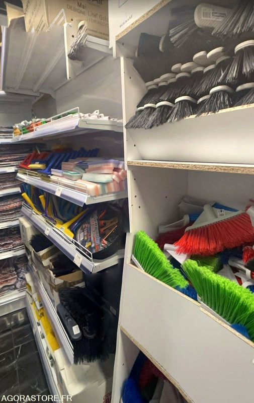 Étagères métalliques professionnelles complètes – 100 mètres linéaires – ÉTAT NE - Εργαλείο/ Εξοπλισμός: φωτογραφία 2 Étagères métalliques professionnelles complètes – 100 mètres linéaires – ÉTAT NE - Εργαλείο/ Εξοπλισμός: φωτογραφία 2