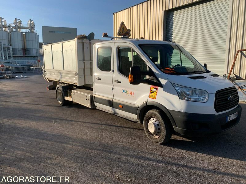 Ford Transit Benne Ampirol - double cabine - 2015 - 63500kms - Όχημα με ανατρεπομενη καροτσα: φωτογραφία 2 Ford Transit Benne Ampirol - double cabine - 2015 - 63500kms - Όχημα με ανατρεπομενη καροτσα: φωτογραφία 2