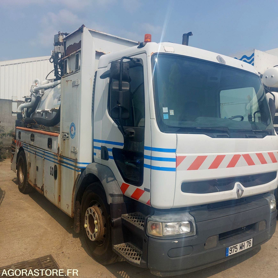 HYDROCUREUR RIVARD / RENAULT DC240 - 358888 KMS - ROULANT - EN L'ETAT - Όχημα εκκένωσης βόθρων: φωτογραφία 1 HYDROCUREUR RIVARD / RENAULT DC240 - 358888 KMS - ROULANT - EN L'ETAT - Όχημα εκκένωσης βόθρων: φωτογραφία 1