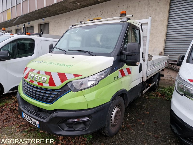 IVECO 35S14N BENNE BASCULANTE + GRUE - 2021 / 45910 KM (GA548QX) - Όχημα με ανατρεπομενη καροτσα: φωτογραφία 1 IVECO 35S14N BENNE BASCULANTE + GRUE - 2021 / 45910 KM (GA548QX) - Όχημα με ανατρεπομενη καροτσα: φωτογραφία 1